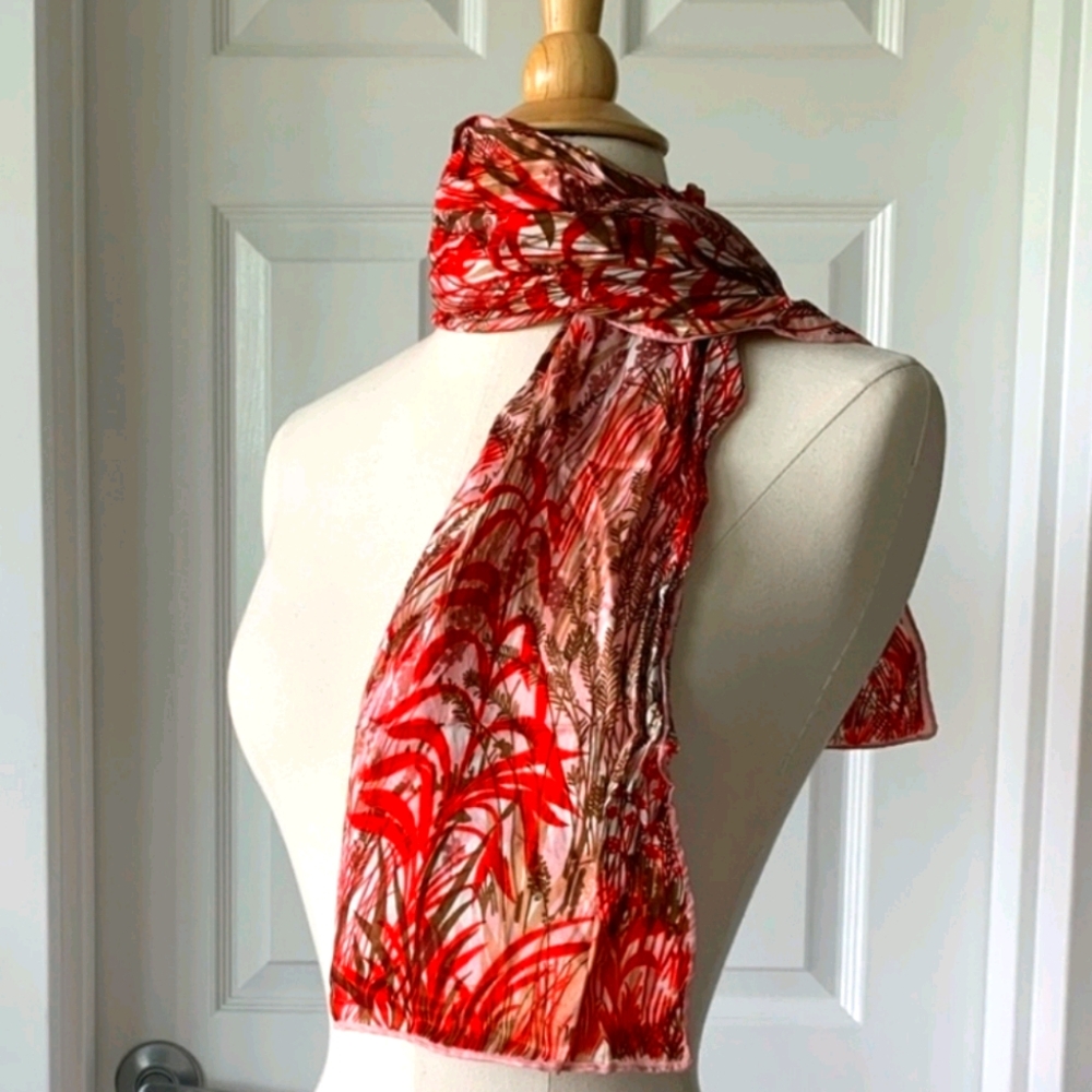 Authentic Vintage Schiaparelli Glentex Silk Scarf